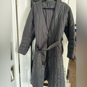 Lululemon Quilted Long Coat with Belt